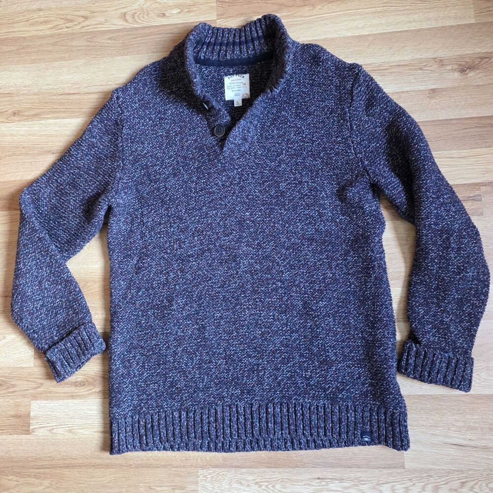 FAT FACE UK Men's L Plum Sweater British Designed